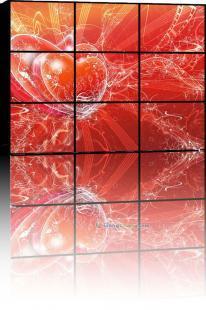 彩晨55寸液晶拼接屏 安全防護新選擇，求關注！